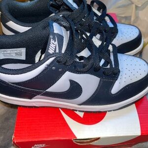 GeorgeTown Nike Dunks (Grey&NavyBlue)